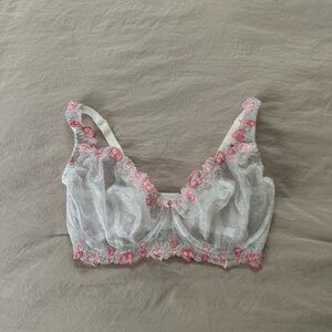 Lace heart bra from Victoria’s Secret